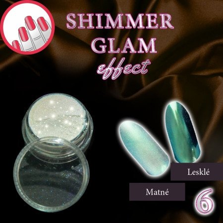 Levně Pigmentový prášok Shimmer Glam effect 06