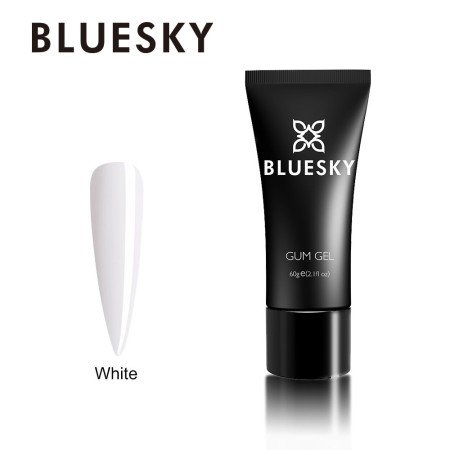 BLUESKY akrygél - white 60 g - Akce - jen za 385 Kč | NehtovyRaj.cz - Vše pro vaši krásu