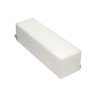 Bílý lešticí blok 240/240 je určen pro profesionální použití, je vyroben z vysoce kvalitních materiálů s nízkým otěrem. Blok se používá ke zmatnění nehtové ploténky před úpravou - před aplikací gel laku, polygelu i před gelovou a akrylovou metodou.