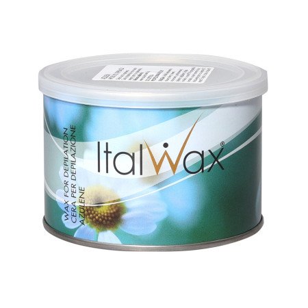 Levně ItalWax depilační vosk v plechovce Azulen 400 ml