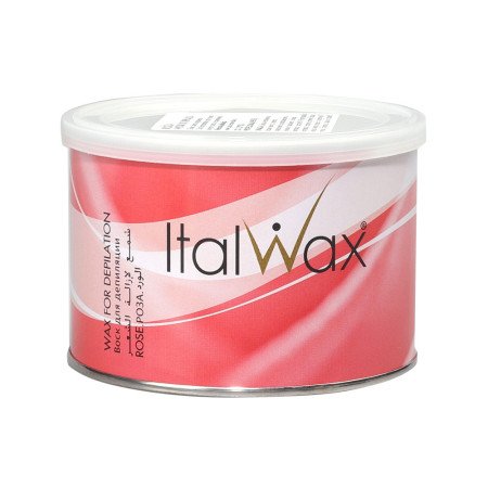Levně ItalWax depilačný vosk v plechovke Ruža 400 ml