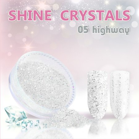 Levně Prášok na nechty Shine crystal effect 05