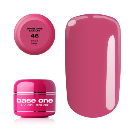 Levně Base one farebný gél colour Fast Pink 46 5g