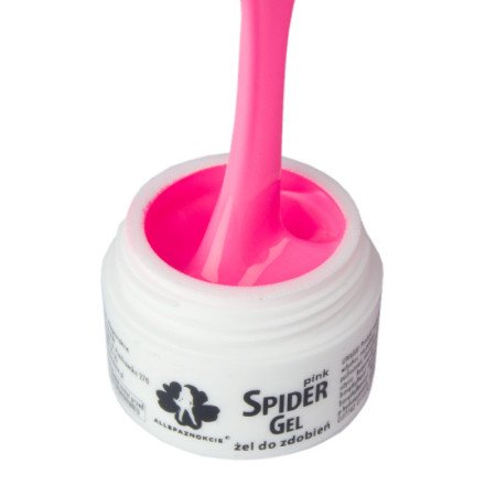 Allepaznokcie spider gél - neón ružový 3ml NechtovyRAJ.sk - Daj svojim nechtom všetko, čo potrebujú