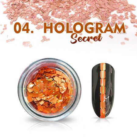 Levně Hologram Secret 04 - medené