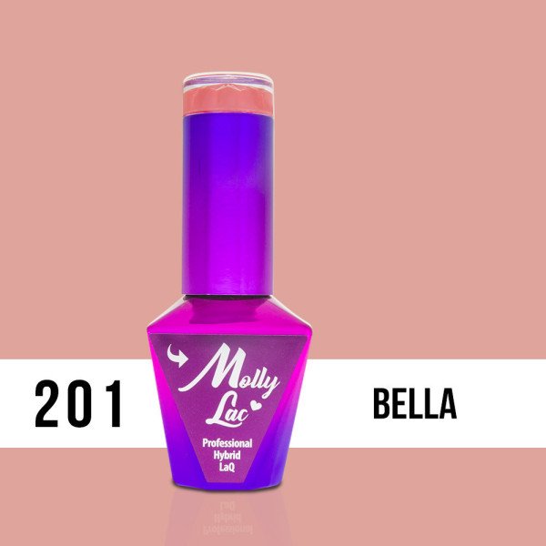 201. MOLLY LAC gél lak - Bella 5ml