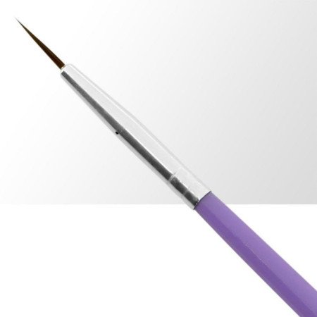 Štětec na zdobení fialový 10 mm