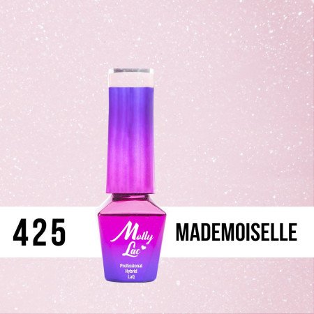 425. MOLLY LAC gél lak Madame French Mademoiselle - jen za 126 Kč | NehtovyRaj.cz - Vše pro vaši krásu