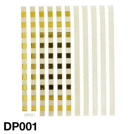 Nálepky na nechty DP001