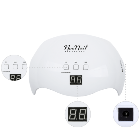 NeoNail UV/LED lampa 18/36 W biela - Akce - jen za 796 Kč | NehtovyRaj.cz - Vše pro vaši krásu