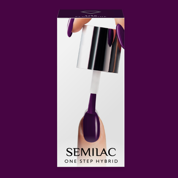 Semilac One Step gél lak S780 Plum Wine 5ml