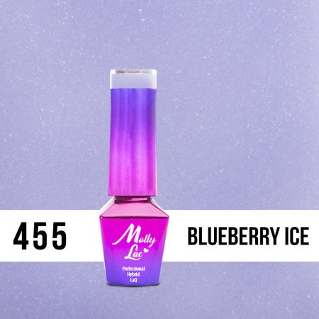 455. MOLLY LAC gél lak BonBons Blueberry ice 5ml - jen za 126 Kč | NehtovyRaj.cz - Vše pro vaši krásu