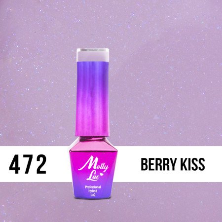 472. MOLLY LAC gél lak - Macarons Berry Kiss 5ml - jen za 126 Kč | NehtovyRaj.cz - Vše pro vaši krásu