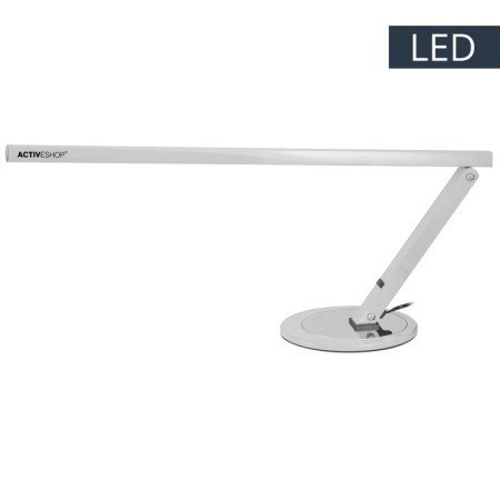 Profesionálna LED stolová lampa slim strieborná - jen za 1260 Kč | NehtovyRaj.cz - Vše pro vaši krásu