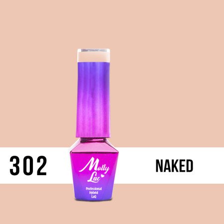 302. MOLLY LAC gel lak - Naked 5ml
