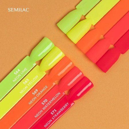 Semilac - gél lak 564 Neon Lime 7ml - Akce - jen za 255 Kč | NehtovyRaj.cz - Vše pro vaši krásu