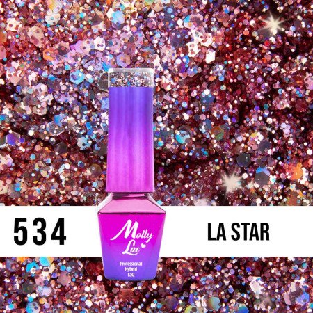 534. MOLLY LAC gel lak Luxury - La Star