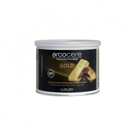 Levně Arcocere depilační vosk v plechovce Luxury Gold 400 ml