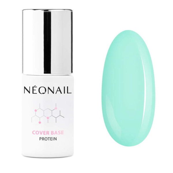 NeoNail® báze Cover Base Protein - Pastel Green 7,2ml