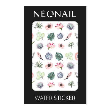 Levně NeoNail® Vodolepky na nehty listy a květy NN12