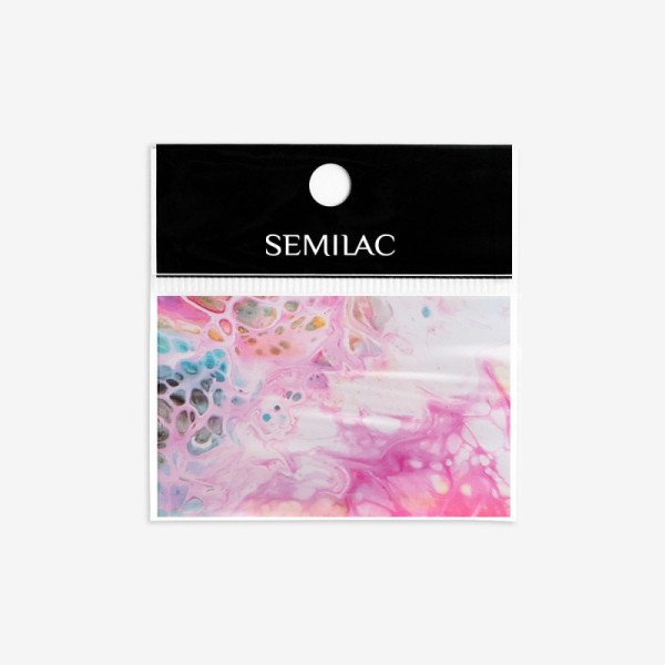 08 Semilac transfer fólie Rainbow Marble