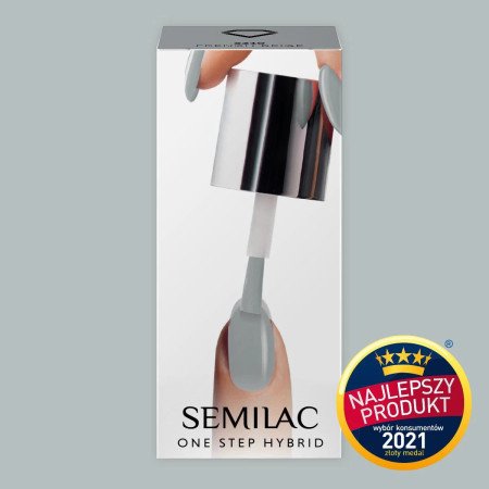 Semilac One Step gel lak S120 Light Grey 5ml