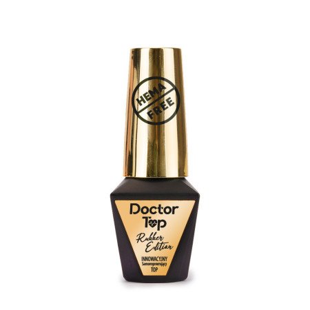 Molly Lac Rubber Doctor Top coat-bezvýpotkový 10 ml - Akce - jen za 231 Kč | NehtovyRaj.cz - Vše pro vaši krásu