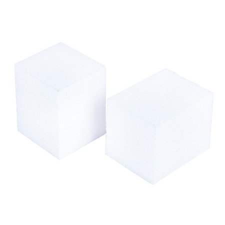 Brúsny blok malá kocka - biela 100/100 - Akce - jen za 6 Kč | NehtovyRaj.cz - Vše pro vaši krásu