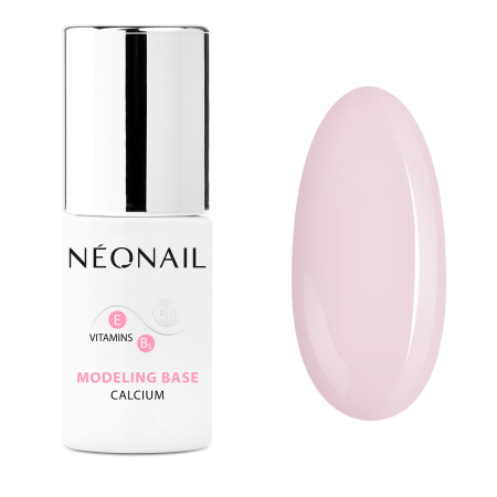 Neonail modelovacia báza Calcium Basic Pink 7,2 ml - Akce - jen za 255 Kč | NehtovyRaj.cz - Vše pro vaši krásu