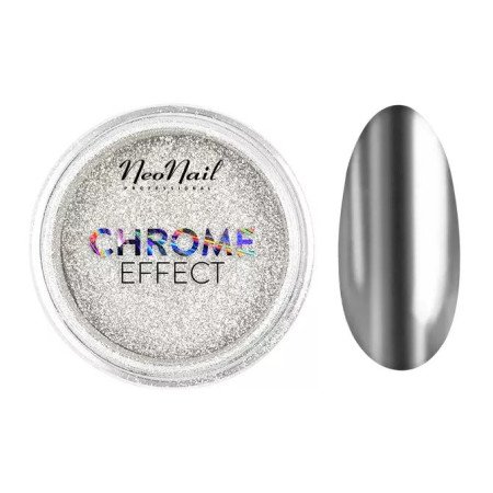 Levně NeoNail® leštící pigment Chrome efekt Silver 2g