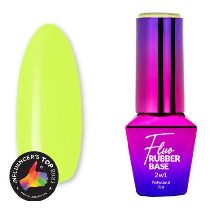 Molly Rubber báze Fluo 2v1 Cool Swirl 10g
