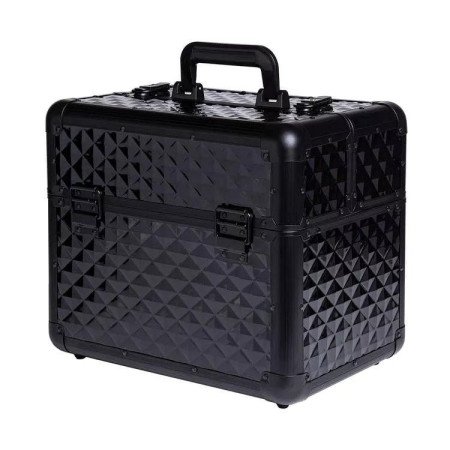 Levně NeoNail® luxusní kosmetický kufřík černý M