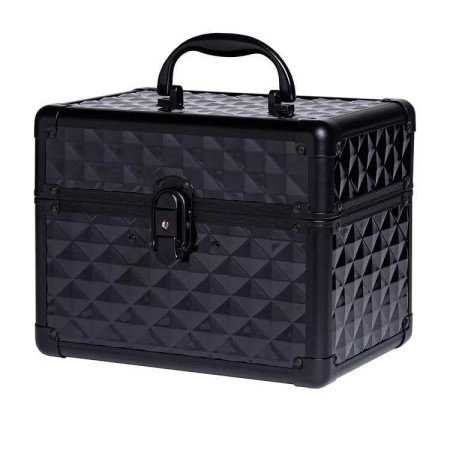 Levně NeoNail® luxusní kosmetický kufřík černý S