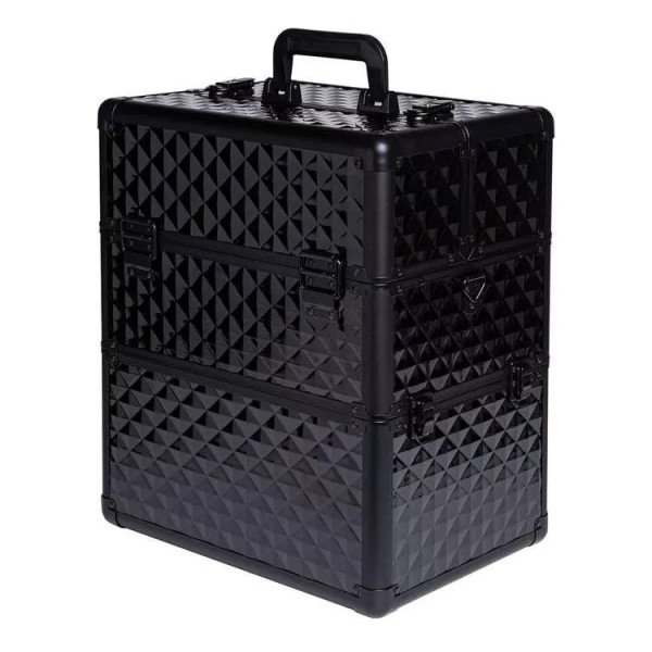 NeoNail® luxusní kosmetický kufřík černý L