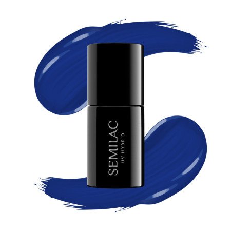 Levně Semilac - gel lak 308 Festive Blue 7 ml