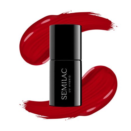 Semilac - gel lak 345 Gorgeous Red 7ml
