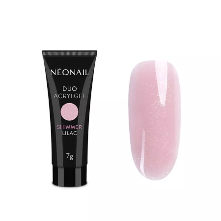 Levně NeoNail Duo Akrylgel 30g - Shimmer Lilac