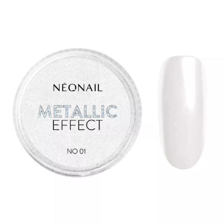 Levně NeoNail prášek na nehty metalický efekt 01