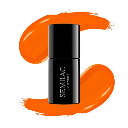 Semilac - gél lak 566 - Neon Orange 7ml - Akce - jen za 178 Kč | NehtovyRaj.cz - Vše pro vaši krásu