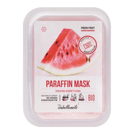 Isabellenails kozmetický parafín červený melón 500 ml - jen za 141 Kč | NehtovyRaj.cz - Vše pro vaši krásu