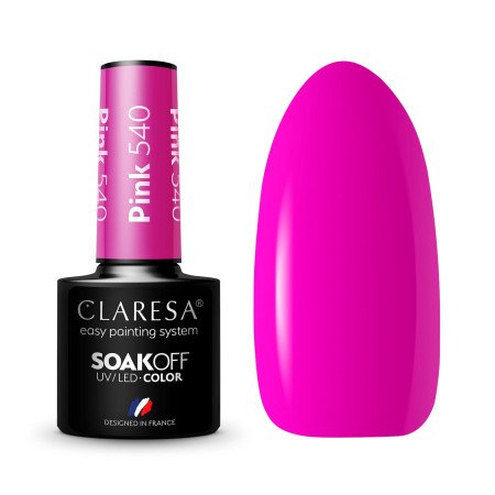Gel lak CLARESA® Pink 540 5ml
