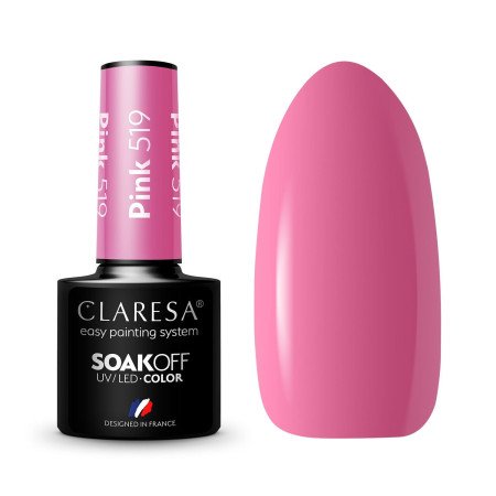 Gel lak CLARESA® Pink 519 5ml