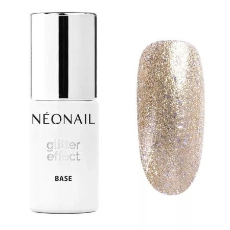 Levně NeoNail báze Glitter effect Gold Twinkle 7,2ml