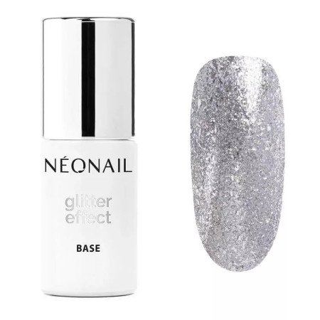 NeoNail báze Glitter effect Silver Twinkle 7,2ml