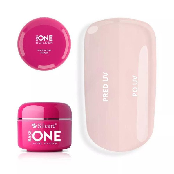 Silcare UV gel Base One French Pink 250 g