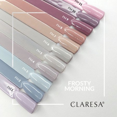 Gél lak CLARESA Frosty Morning 1 5ml - Akce - jen za 98 Kč | NehtovyRaj.cz - Vše pro vaši krásu