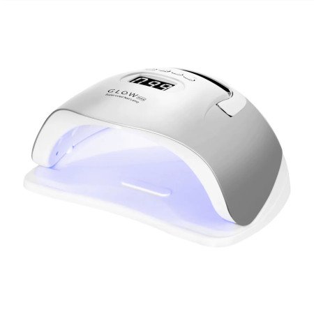 Levně Lampa na nehty UV/LED 220W F2 stříbrná