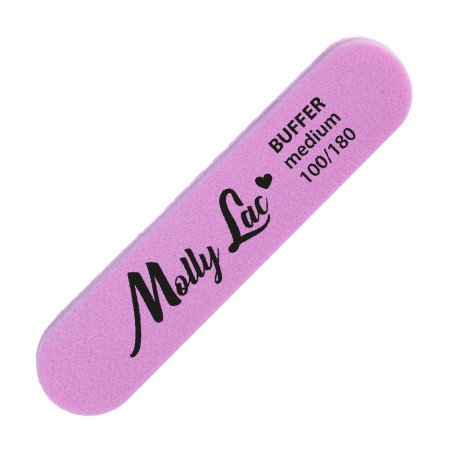 Molly Lac růžový mini buffer rovný 100/180