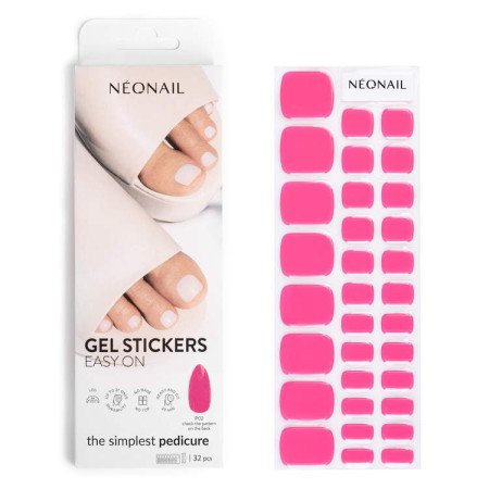 Levně NeoNail Gel Stickers Easy On P02 - pedikúra