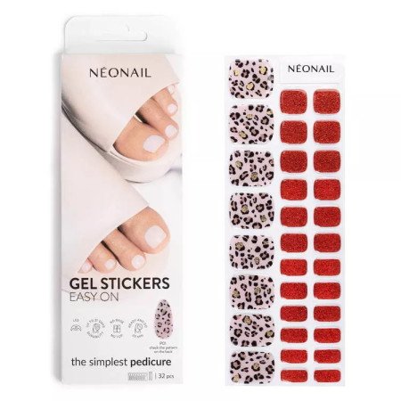 Levně NeoNail Gel Stickers Easy On P01 - pedikúra